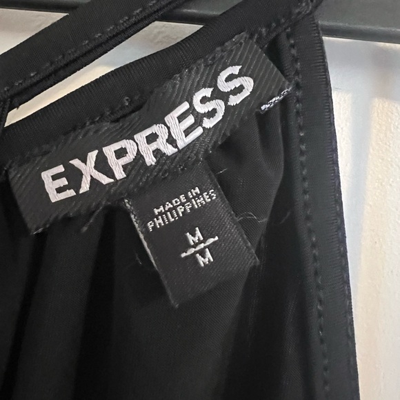 Glam black and gold summer night halter tank - Picture 2 of 5